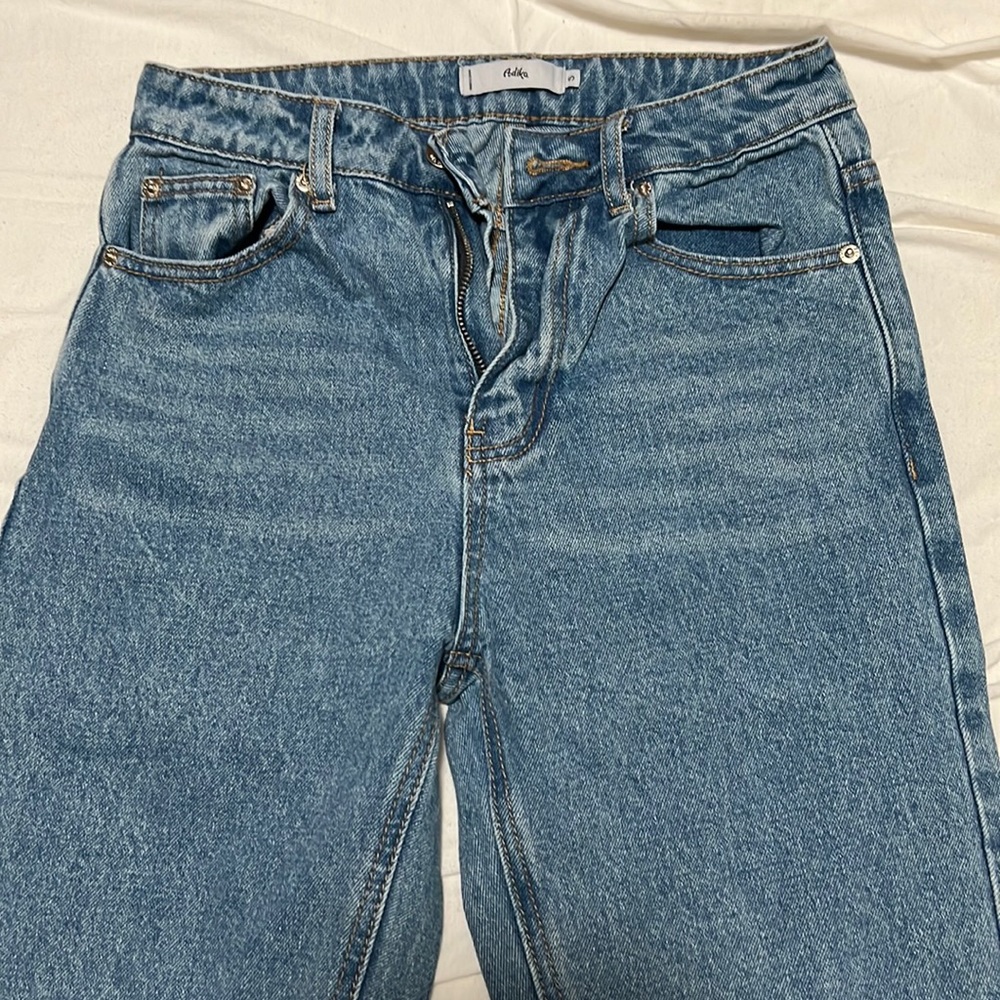 Adika High Rise Straight Jeans